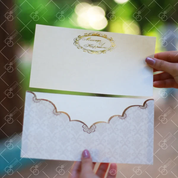 کارت دعوت عروسی طلاکوب و نقره کوب