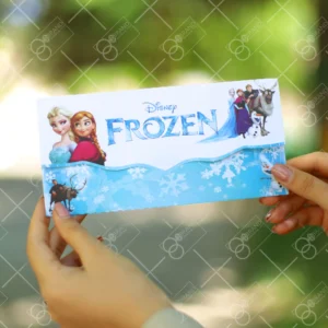 کارت تولد دخترانه Disnep Frozen کد 15