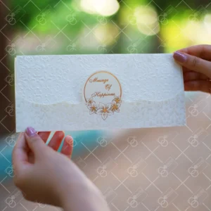 کارت عروسی ارزان پاکت دار مدل Nayzan