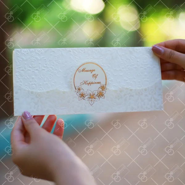کارت عروسی ارزان پاکت دار مدل Nayzan