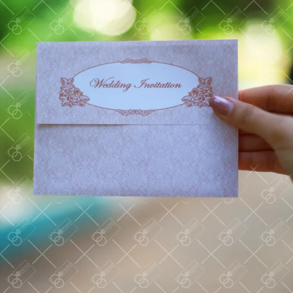 کارت عروسی ارزان پاکت دار کد 106