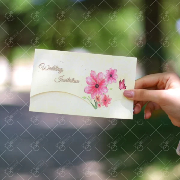 کارت عروسی ارزان سه لا کد 108