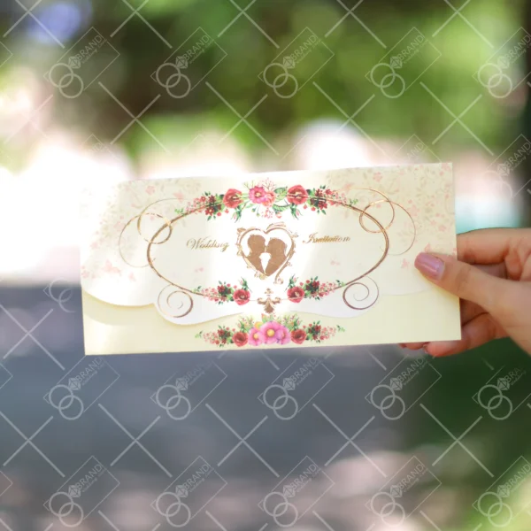 کارت عروسی ارزان سه لا کد 137