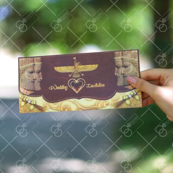 کارت عروسی ارزان سه لا کد 210