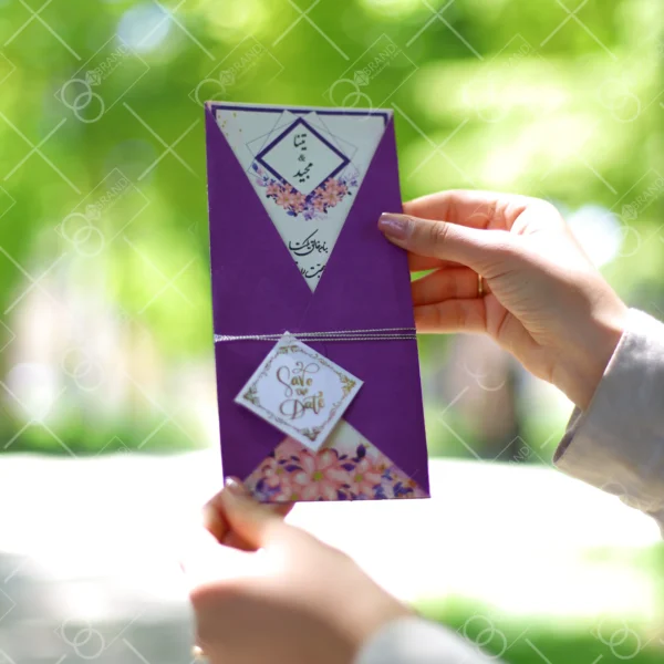 کارت عروسی قیمت مناسب مدل Tina