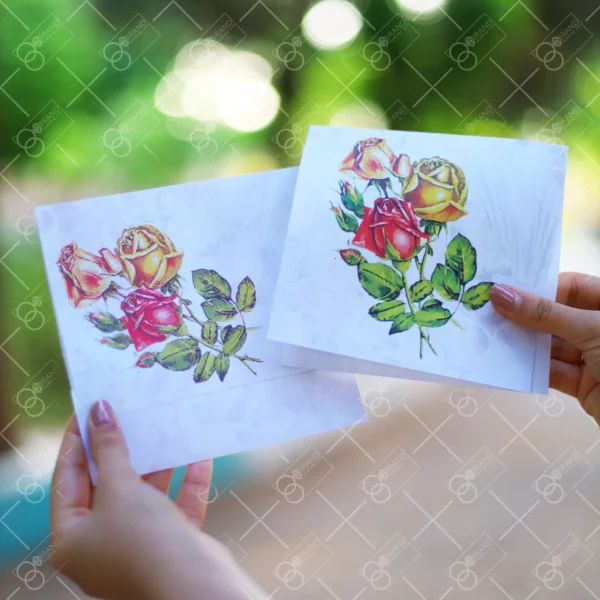 کارت عروسی ارزان پاکت دار کد 362