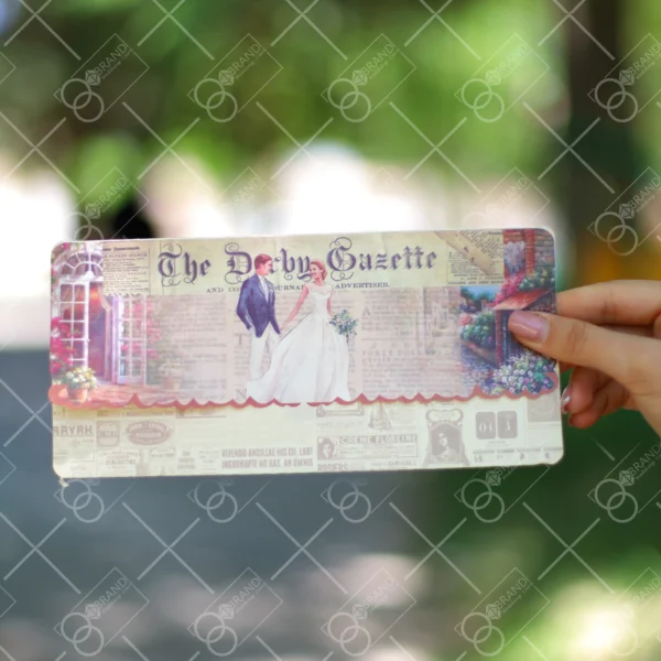 کارت عروسی ارزان سه لا کد 457