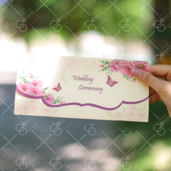 کارت عروسی ارزان سه لا کد 53