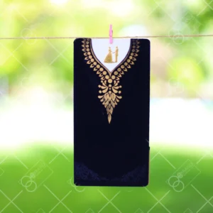 کارت عروسی جیر مخملی مدل Sahar