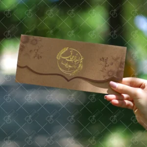 کارت عروسی ارزان سه لا کرافت کد 1002