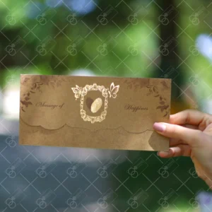 کارت عروسی ارزان سه لا کرافت کد 101