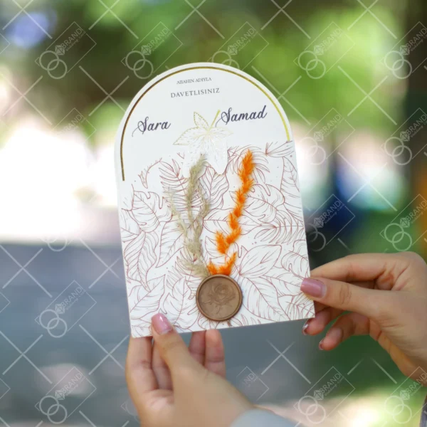 کارت عروسی قیمت مناسب مدل Gianam