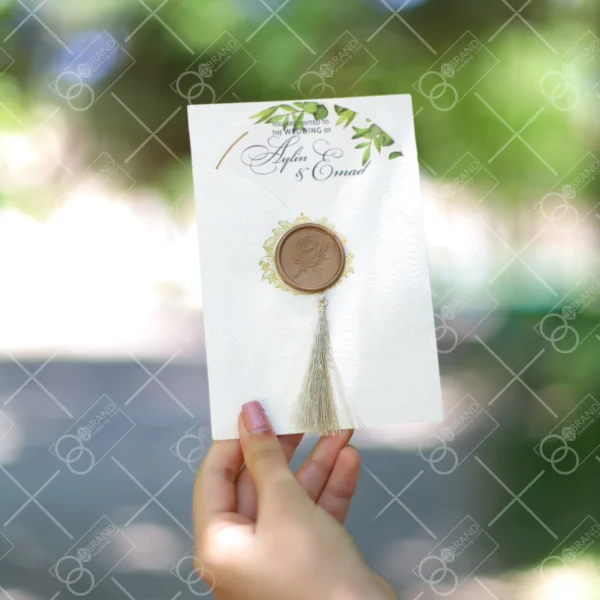 کارت عروسی قیمت مناسب مدل Hishti