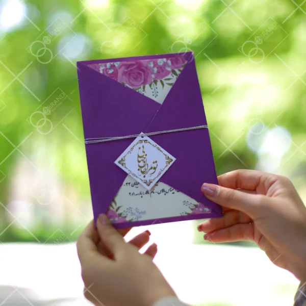 کارت عروسی قیمت مناسب مدل Optica