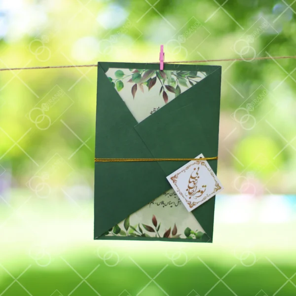 کارت عروسی قیمت مناسب مدل Garos