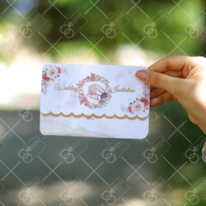 کارت عروسی ارزان سه لا  کد 32