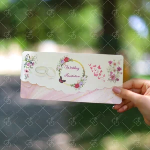 کارت عروسی ارزان سه لا کد 609