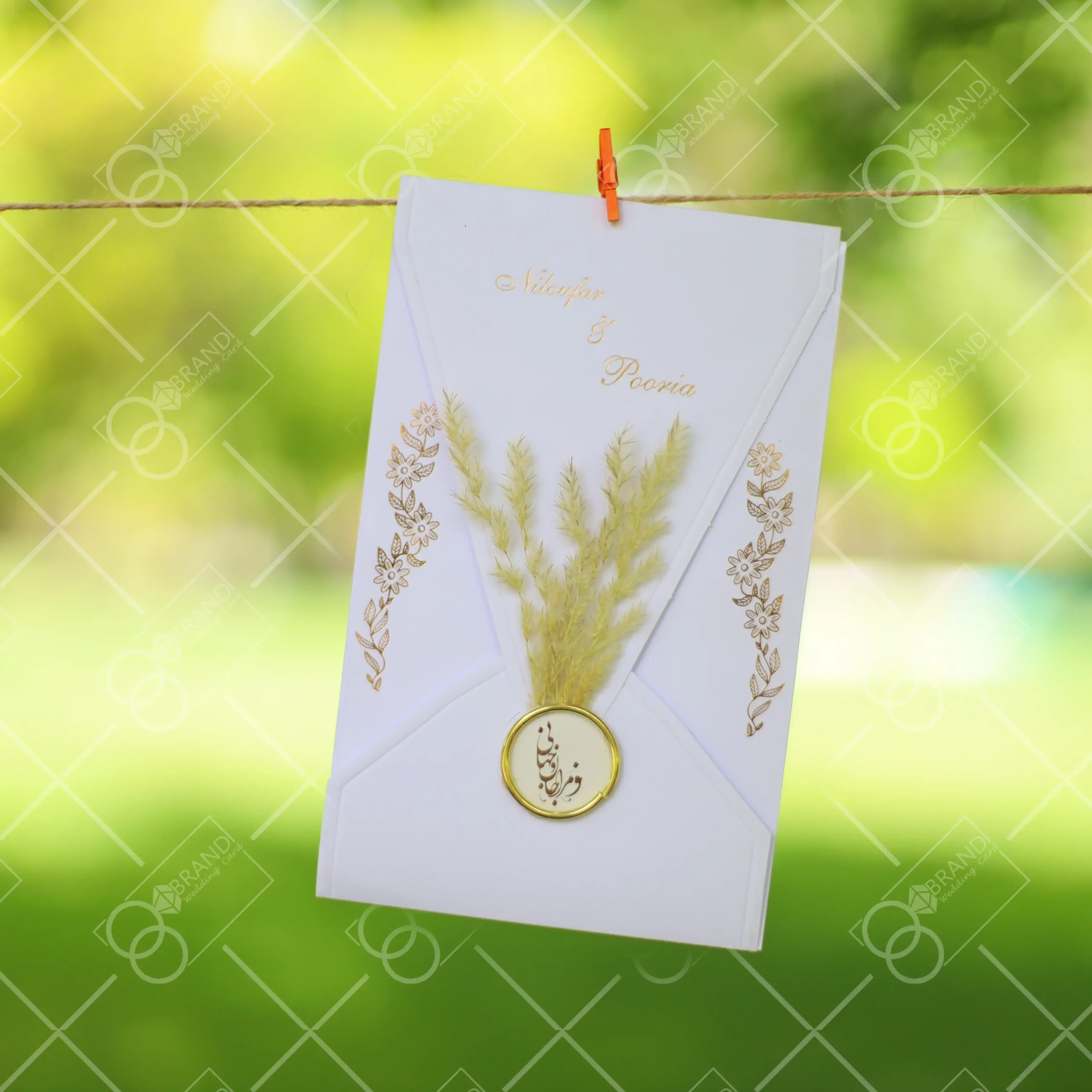 کارت عروسی قیمت مناسب مدل Nikan